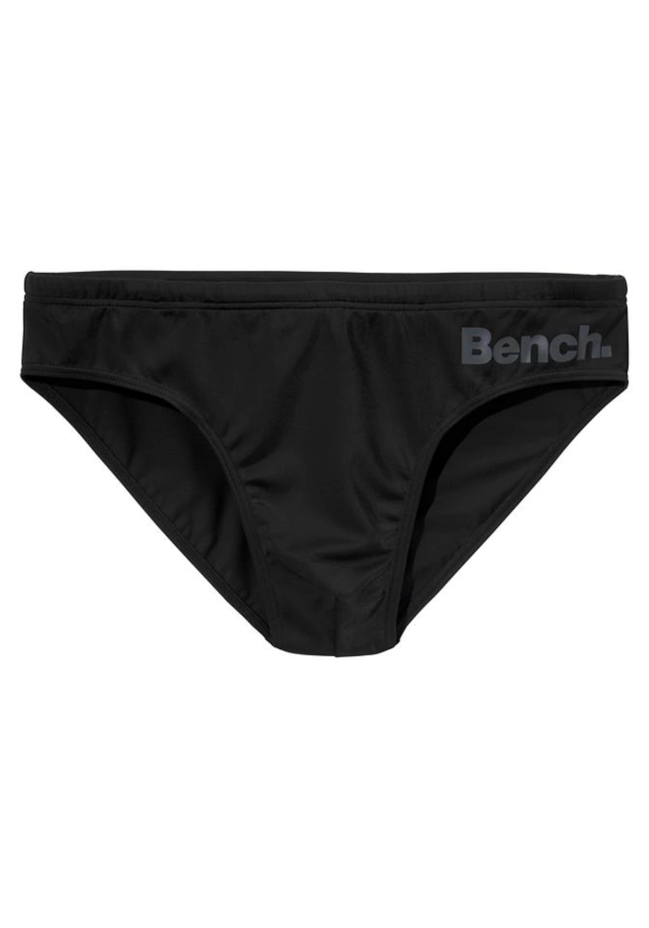 Pantaloncini da bagno di BENCH in nero: frontale