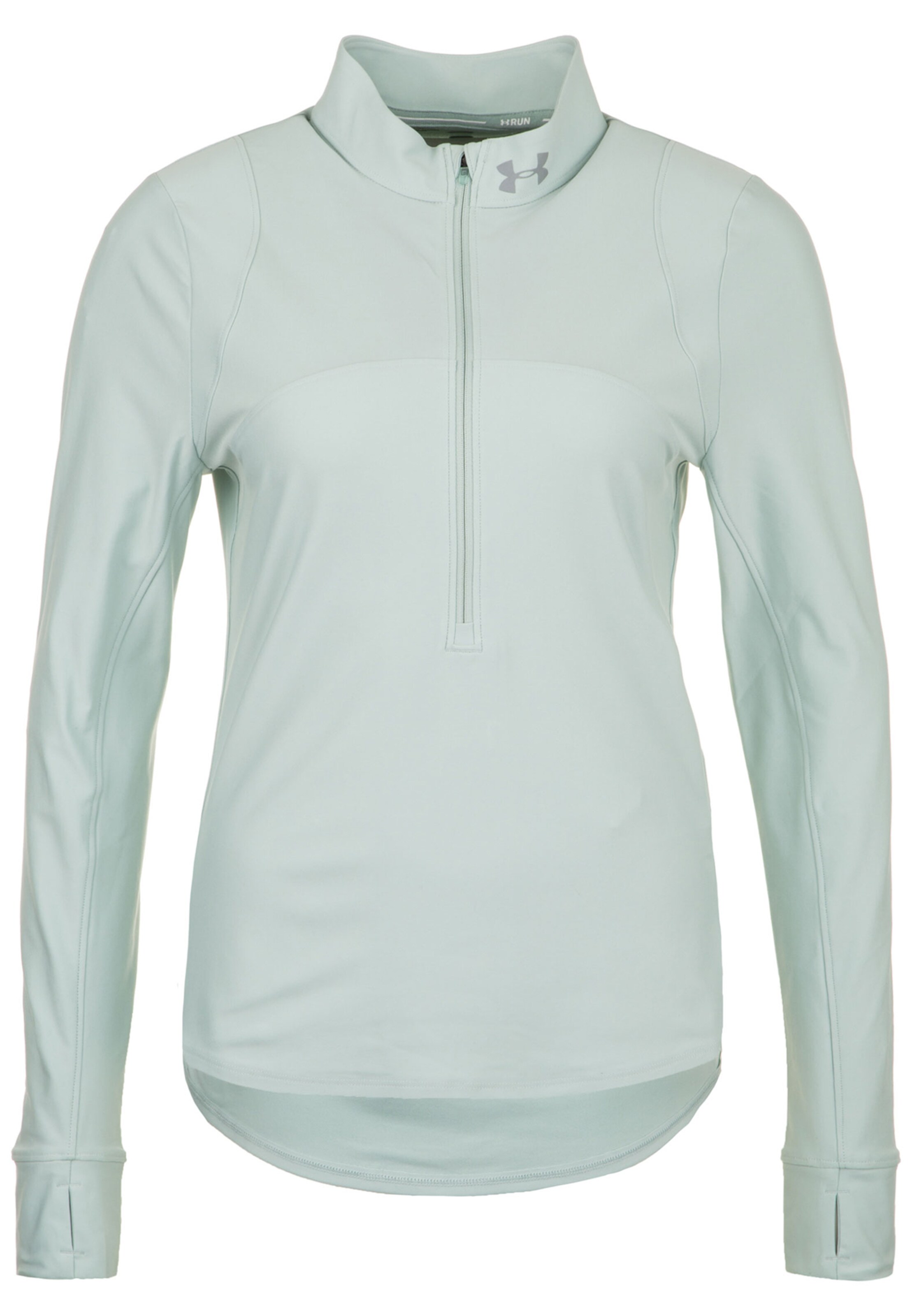 UNDER ARMOUR - Trainingslongsleeve 'Qualifier' in grün
