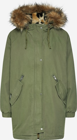 Parka d’hiver 'Rookie' Superdry en vert : devant