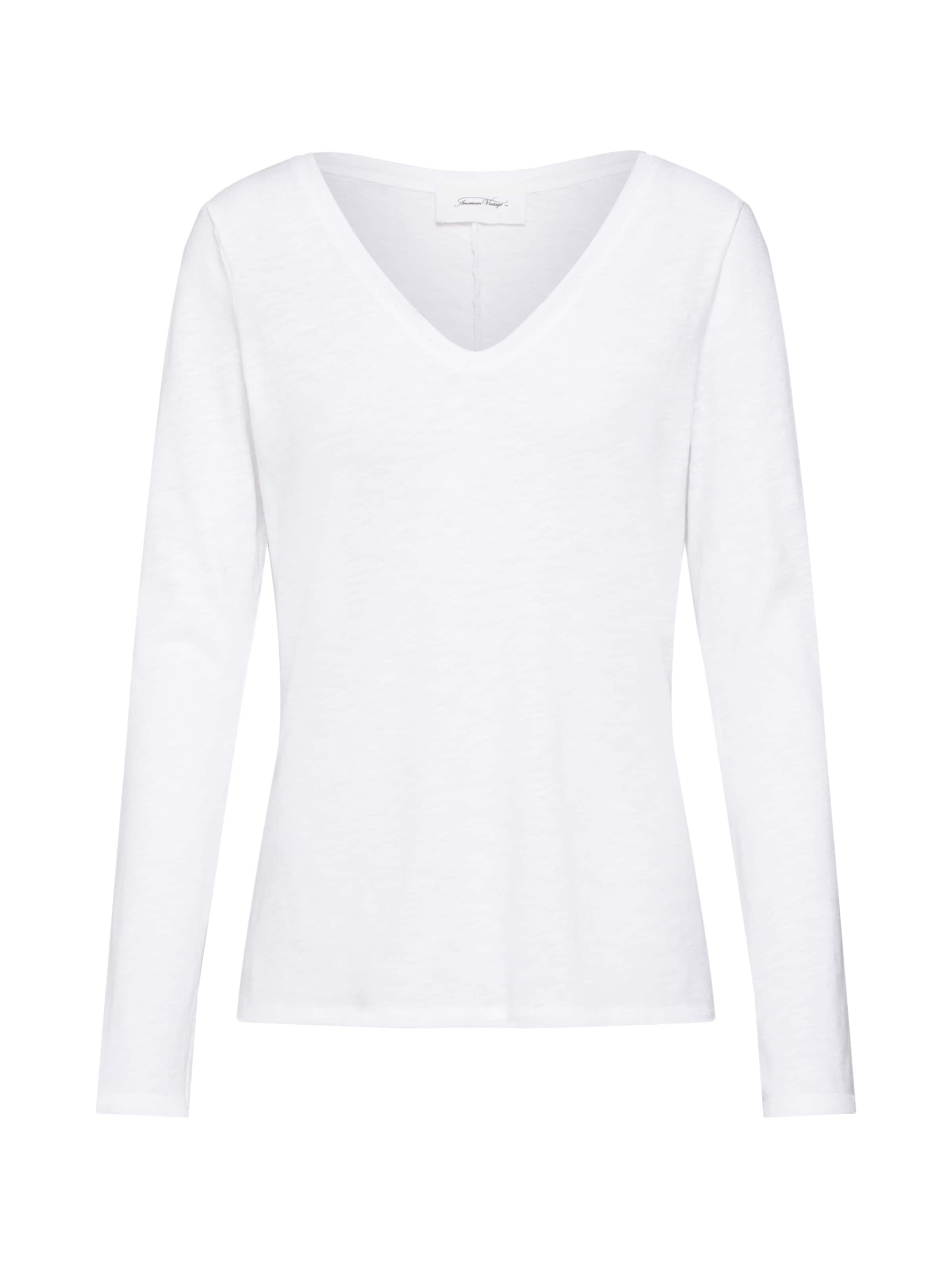 AMERICAN VINTAGE - Camiseta 'SONOMA' en blanco: frente