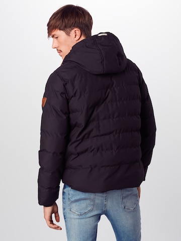 BRAVE SOUL Jacke  'MJK-CHANDL9A/WS' in Schwarz: zadná strana