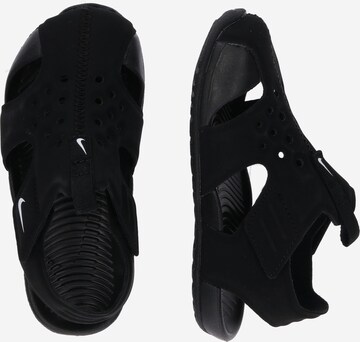 Nike Sportswear Отворени обувки 'Sunray Protect 2' в черно
