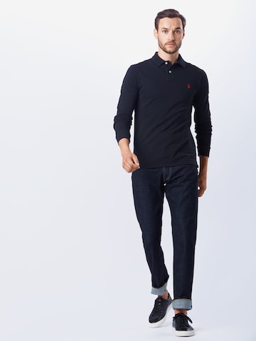 Polo Ralph Lauren Slim fit Majica | črna barva