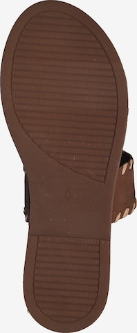 TAMARIS Mules in Brown