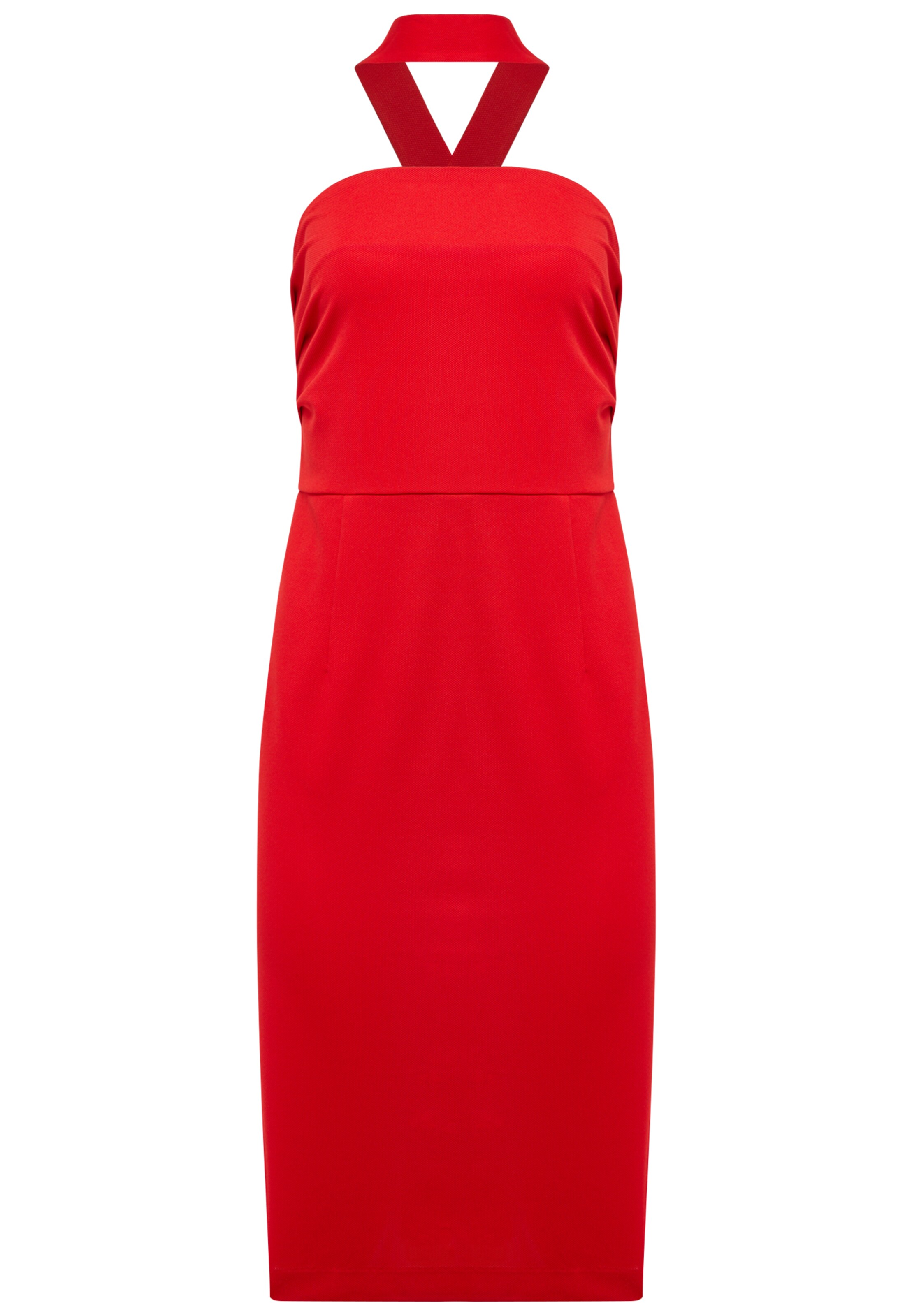 faina - Cocktailjurk in de kleur Rood