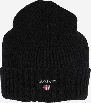 Bonnet GANT en noir : devant