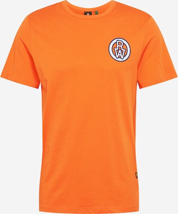 G-Star RAW Regular Fit Shirt in Orange: predná strana