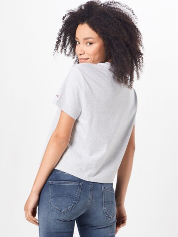 T-shirt Tommy Jeans en gris : derrière