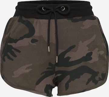 Urban Classics Regular Shorts in Grau: predná strana