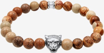 KUZZOI Armband 'Tiger' in Bruin: voorkant
