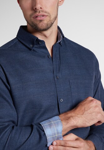 ETERNA Regular Fit Hemd in Blau