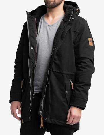 Parka d’hiver 'Manaka' NAVAHOO en noir