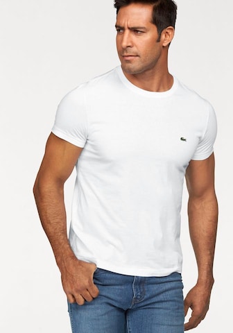 LACOSTE Regular Fit T-Shirt in Weiß: predná strana