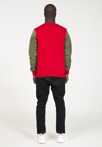 PLUS EIGHTEEN Sweatshirt in Rood