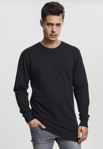 Urban Classics Sweatshirt in Zwart: voorkant