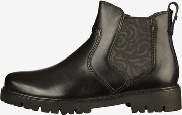 BE NATURAL Stiefelette in Schwarz