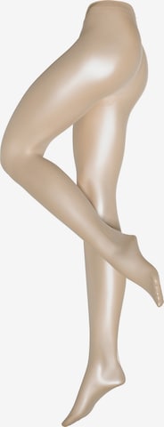 camano Fine Tights in Beige: front