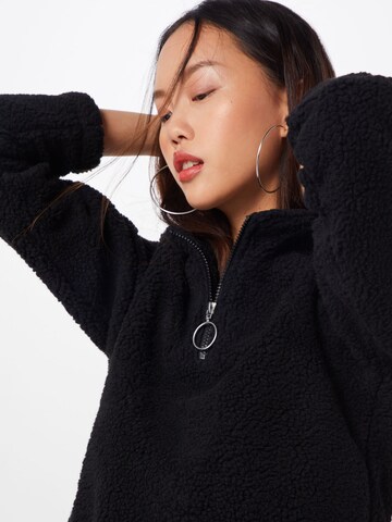 Urban Classics Sweater 'Sherpa' in Black