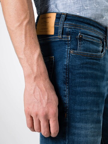 JACK & JONES Slimfit Farmer 'JJITim JJOriginal' - kék
