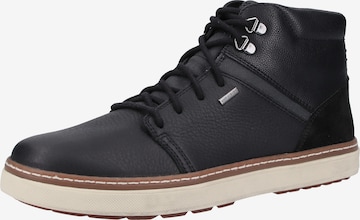 GEOX Sneakers hoog in Zwart: voorkant