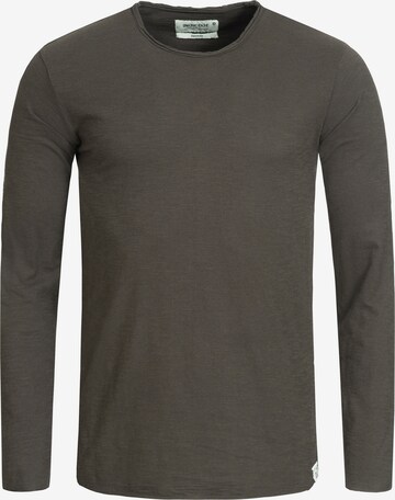 INDICODE JEANS Longsleeve 'Willbur' in Grau: predná strana