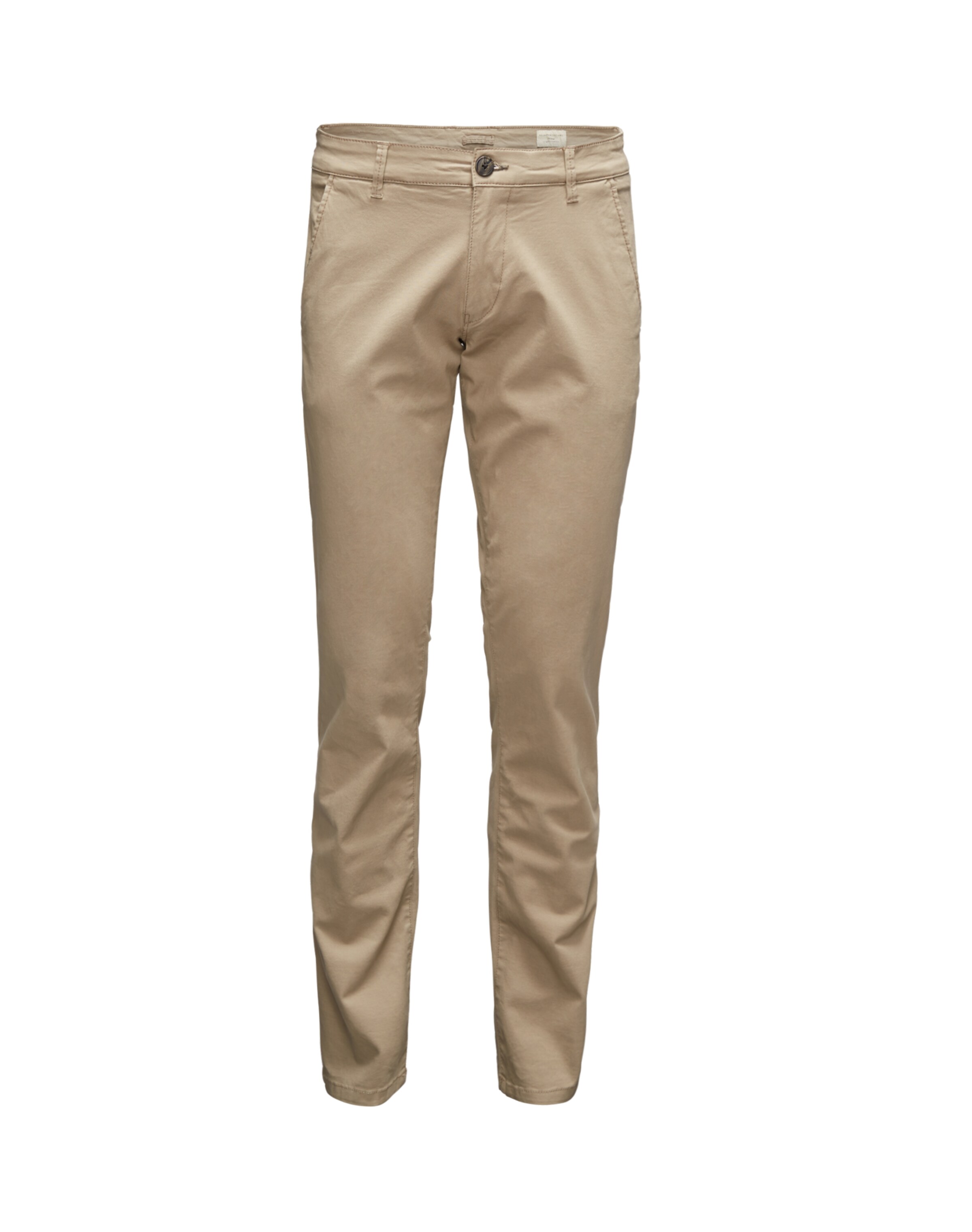 SELECTED HOMME - Chino 'HTHREEPARIS' in de kleur Donkerbeige
