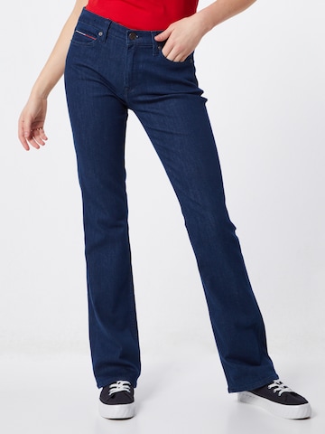 Bootcut Jeans 'MADDIE' de la Tommy Jeans pe albastru: față