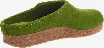 HAFLINGER Pantolette 'Kanon' in Grün