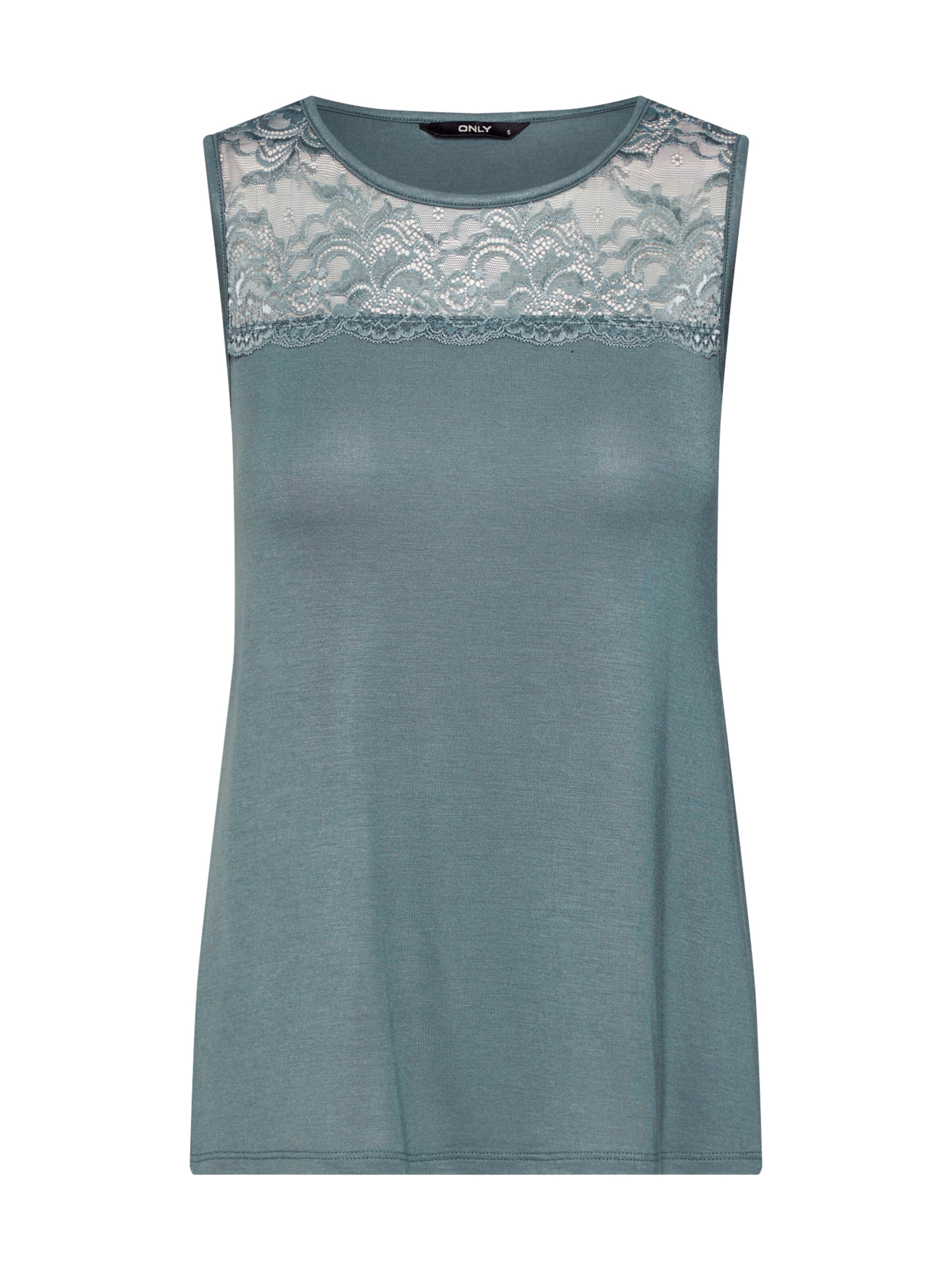 ONLY - Top 'VENICE' in de kleur Duifblauw