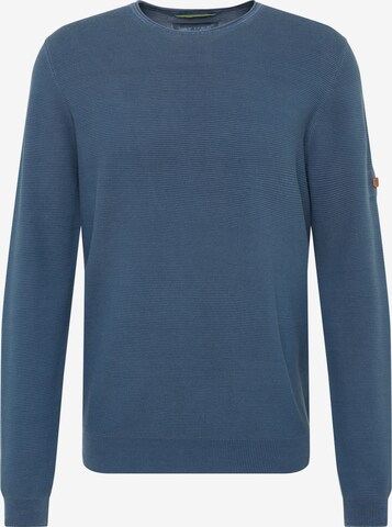 Pull-over CAMEL ACTIVE en bleu : devant