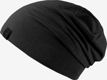 MSTRDS Beanie in Black: front