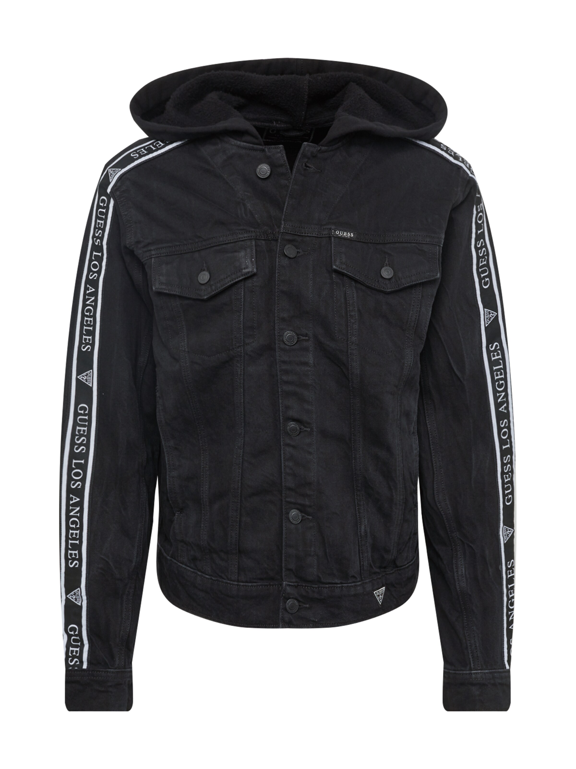 GUESS - Tussenjas in de kleur Black denim