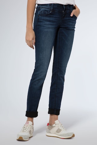 Soccx Slim fit Jeans in Blue: front