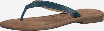 TAMARIS T-Bar Sandals in Blue: front