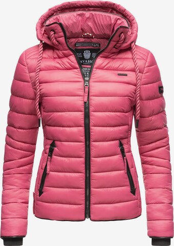 NAVAHOO Between-season jacket 'Lulana' in Pink: front