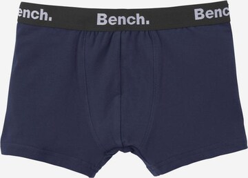 BENCH Boxershorts (3 Stück) in Blau