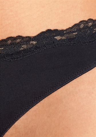 LASCANA String in Schwarz