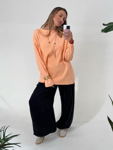 Peach Knit Look