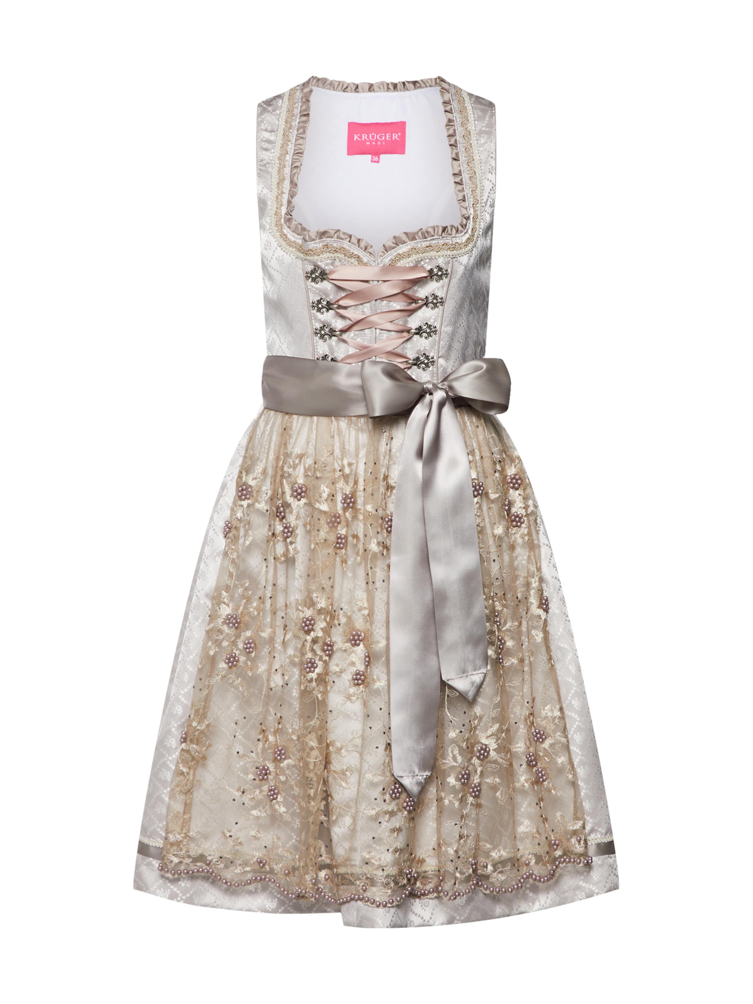 Krüger - Vestido tiroleses en gris: frente