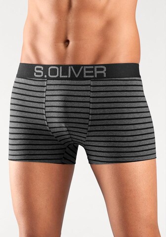 s.Oliver Bodywear Boxer (4 Stück), mit kontrastfarbenem Webbund in Mischfarben