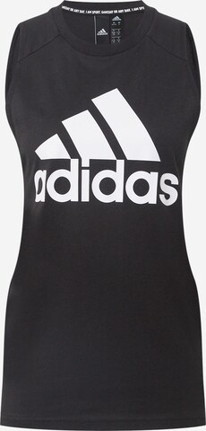 ADIDAS SPORTSWEAR Sports Top in Black: front