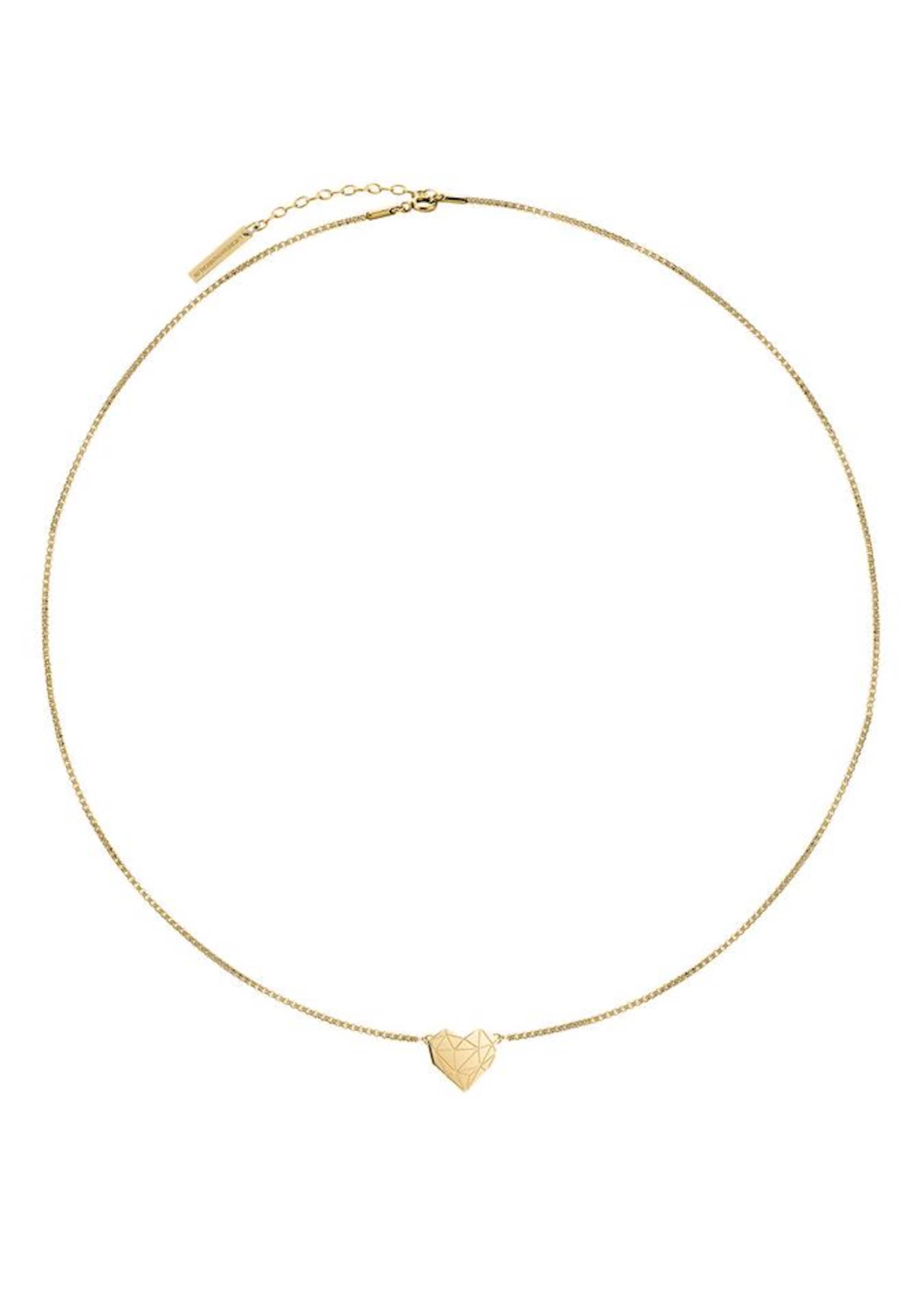 Liebeskind Berlin - Cadena 'Herz' en oro: frente