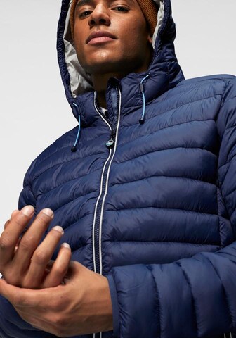 POLARINO Steppjacke in Blau