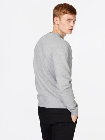 WOOD WOOD Sweatshirt 'Tey' in Grey