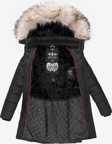 NAVAHOO Χειμερινό παλτό 'Nimalaa' σε μαύρο