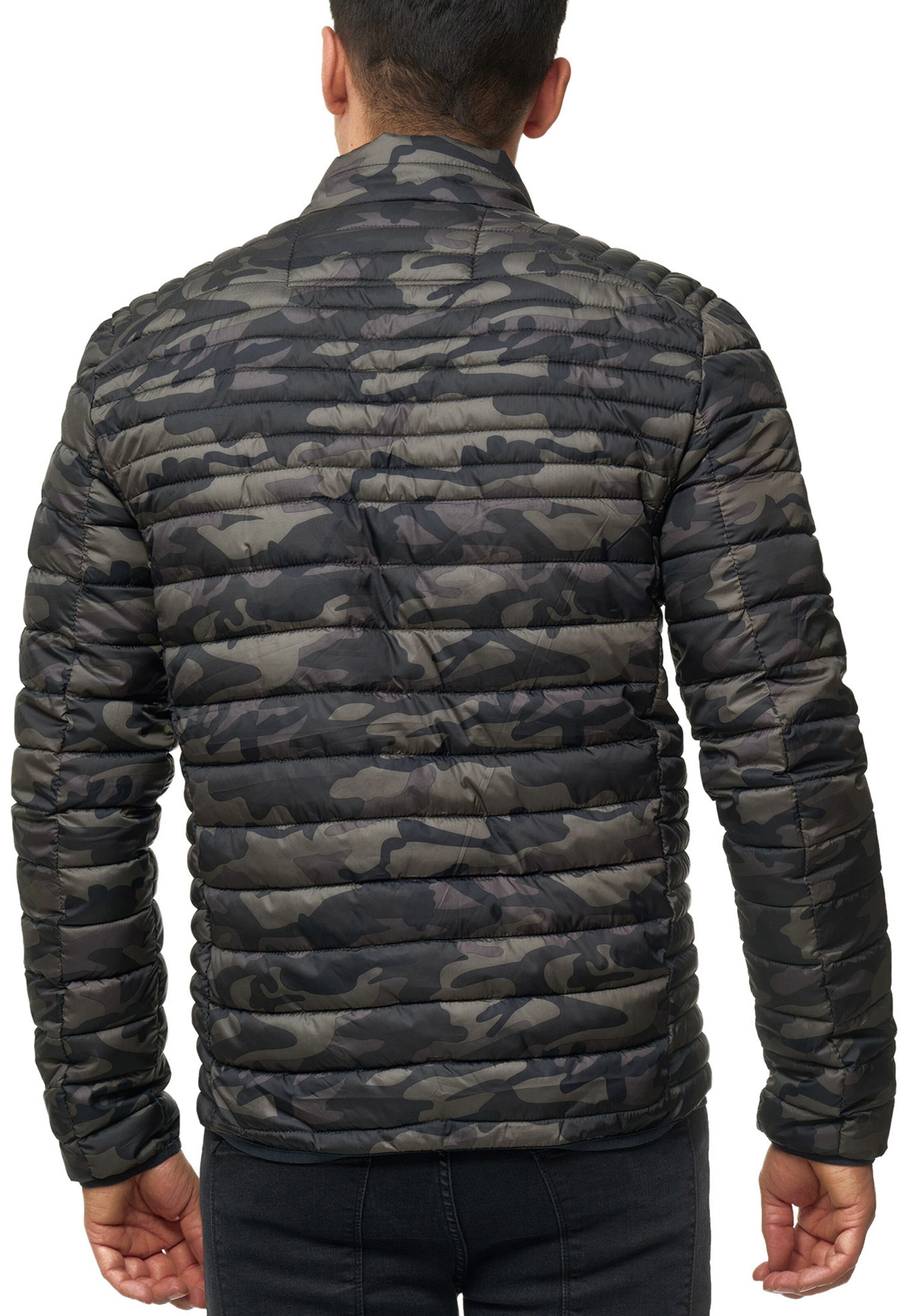 INDICODE JEANS Between-season jacket 'Islington' in Green