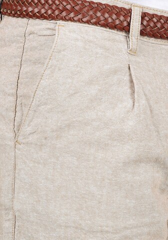 INDICODE JEANS Regular Hose 'Ledian' in Beige