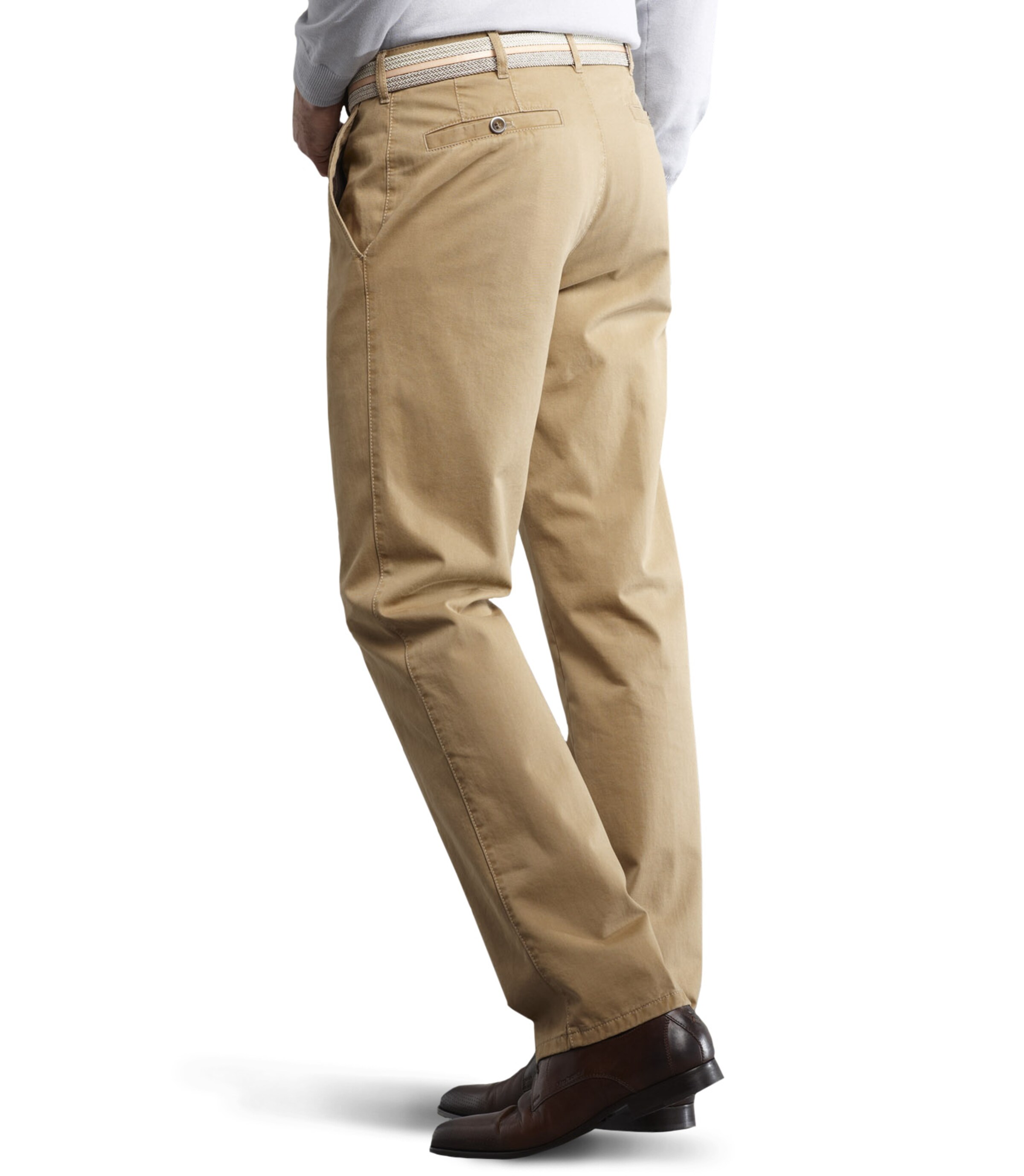 Regular Pantalon chino 'Roma' Meyer Hosen en beige