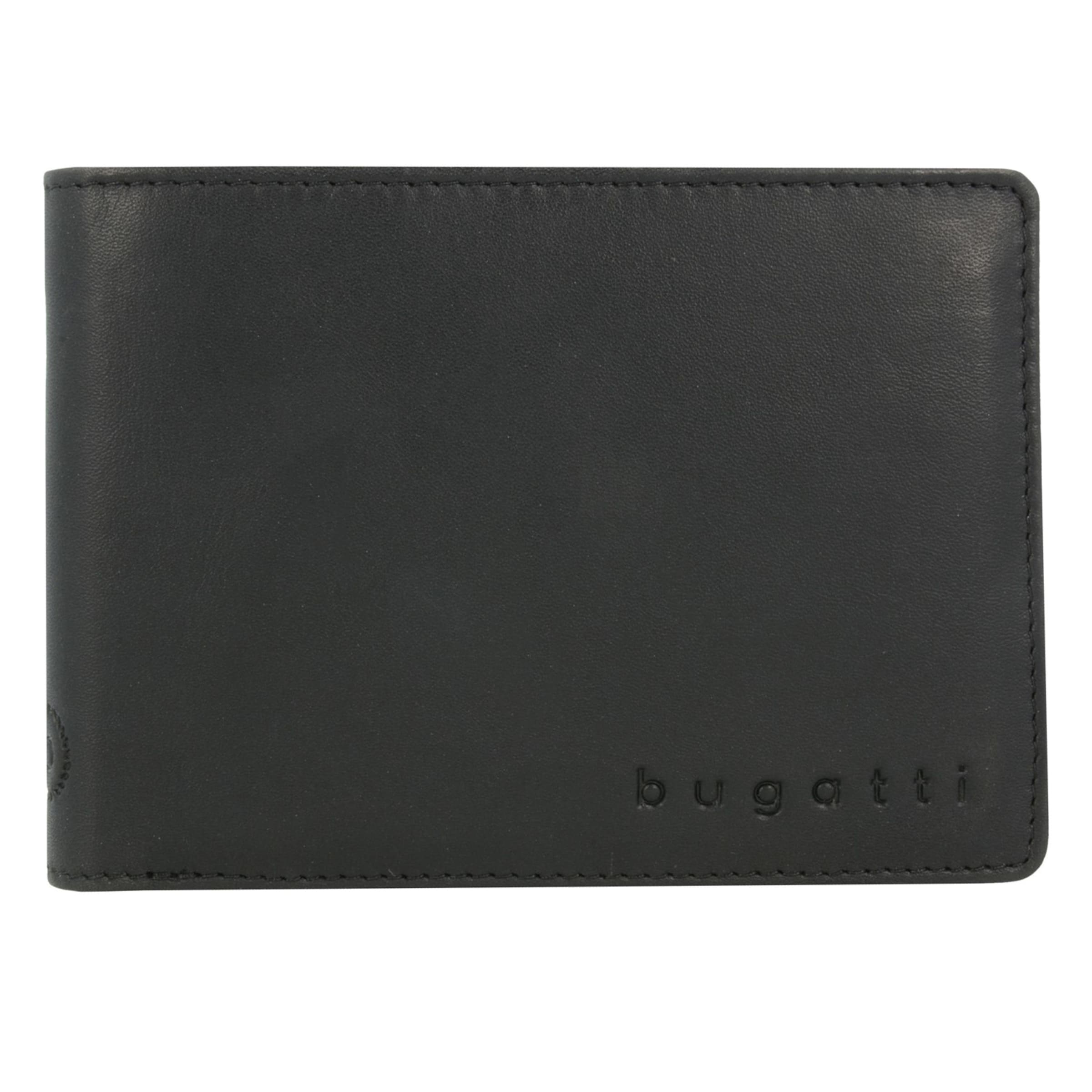 bugatti Wallet 'Primo' in Black: front