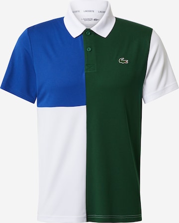 Lacoste Sport - Ajuste regular Camiseta funcional en verde: frente